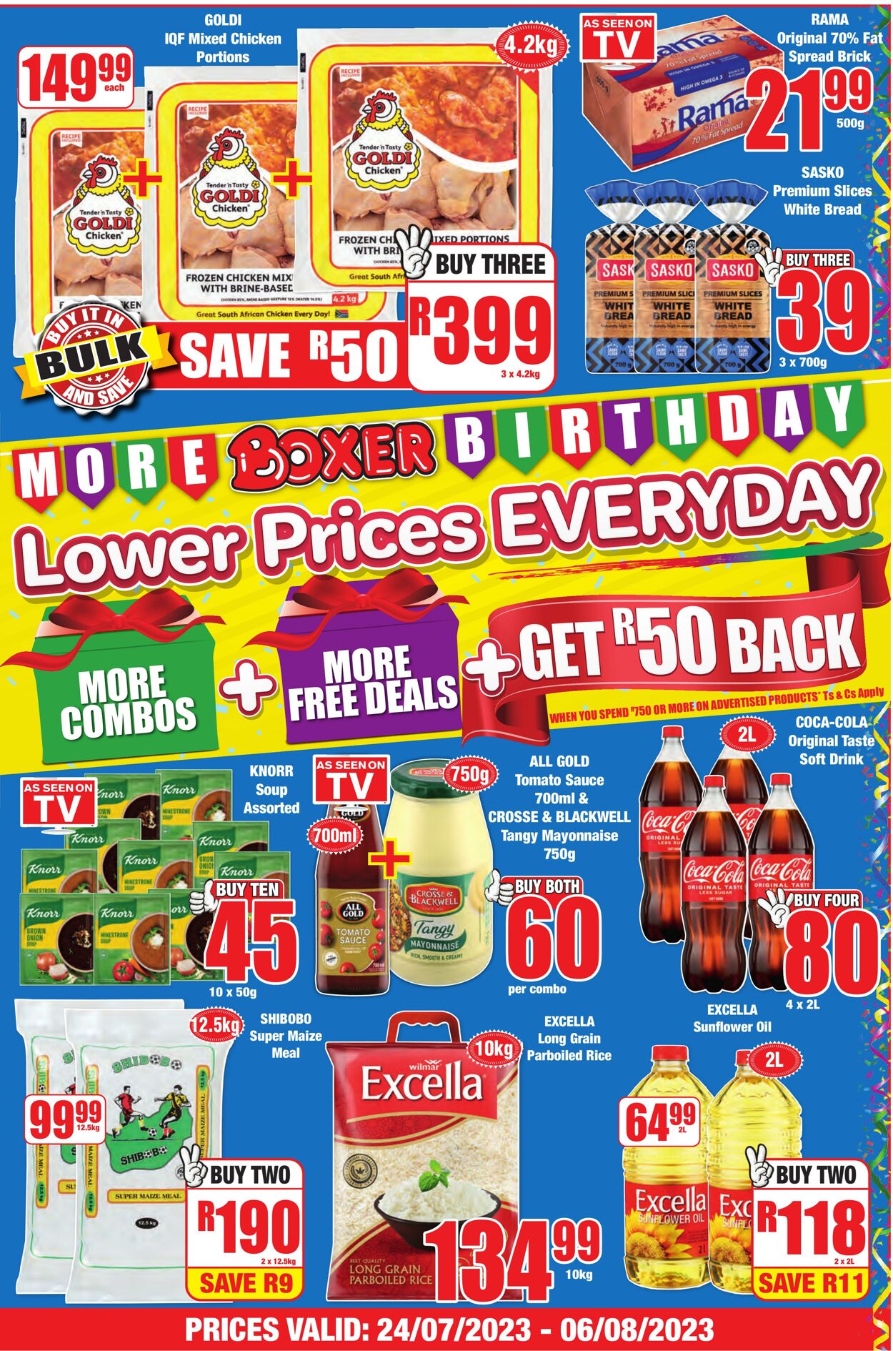 Boxer Promotional Leaflet - Valid from 24.07 to 06.08 - Page nb 1 - za ...