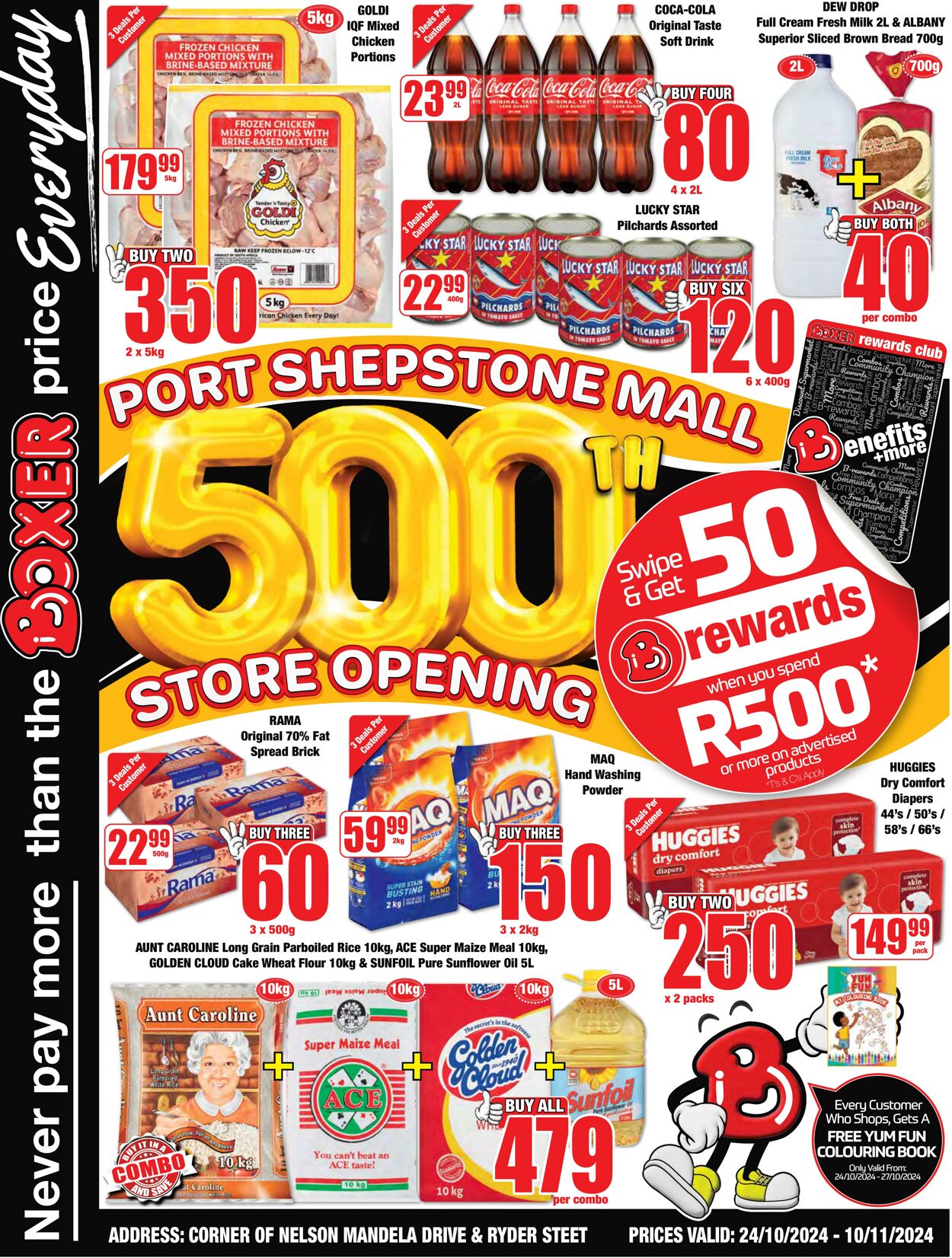 Special Boxer - Port Shepstone Mall Grand Opening 24 Oct, 2024 - 10 Nov, 2024