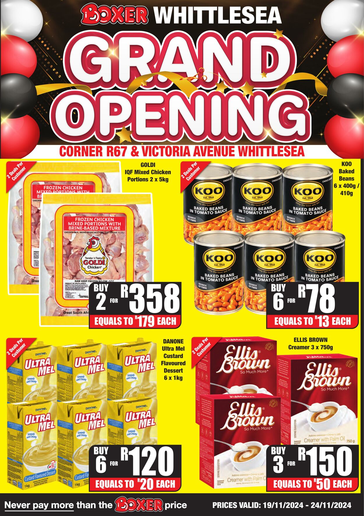 Special Boxer - Whittlesea Grand Opening 19 Nov, 2024 - 24 Nov, 2024