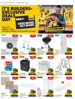 Special Builders Warehouse 06.09.2022 - 17.10.2022