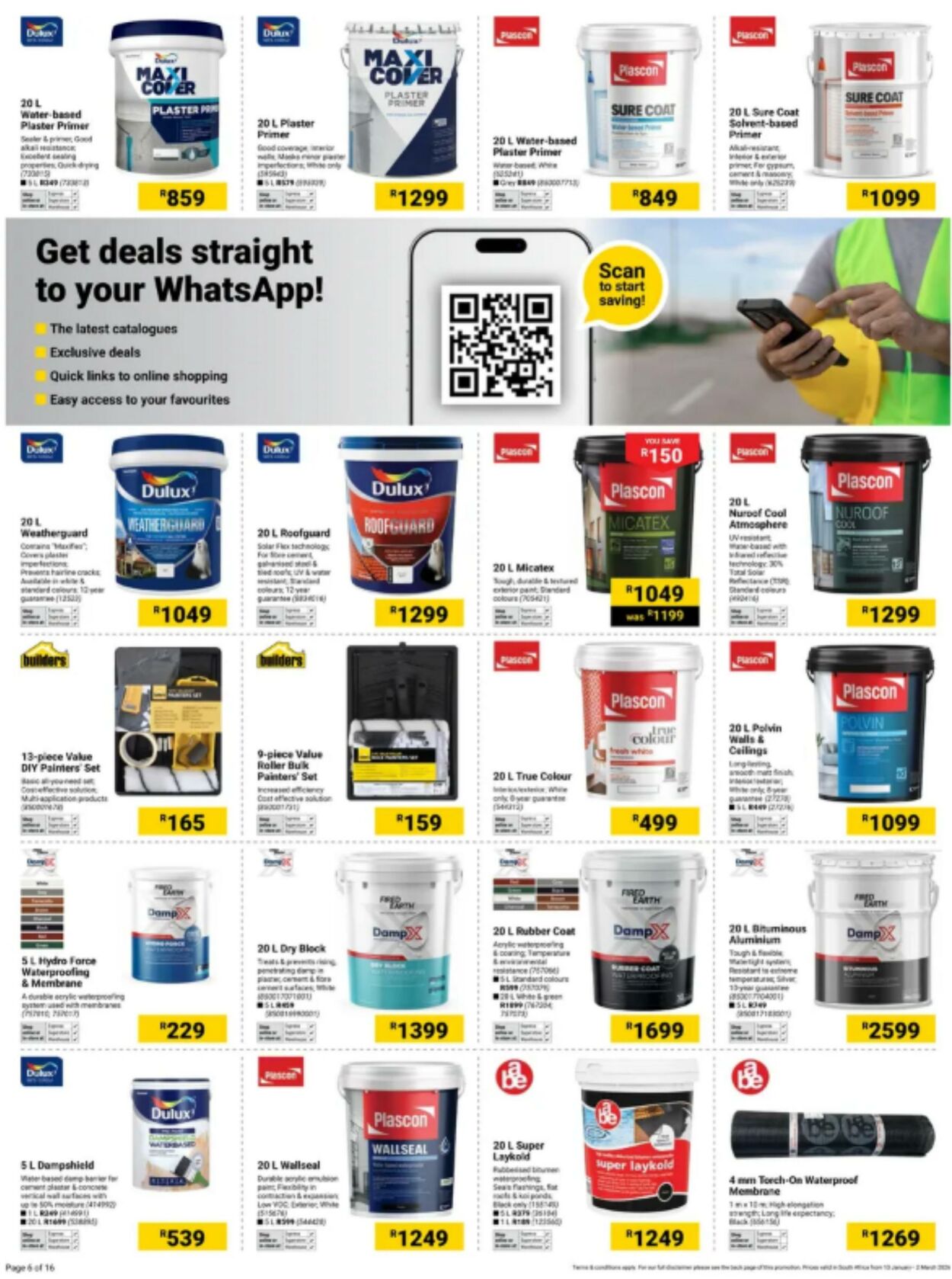 Special Builders Warehouse 13.01.2026 - 01.03.2026