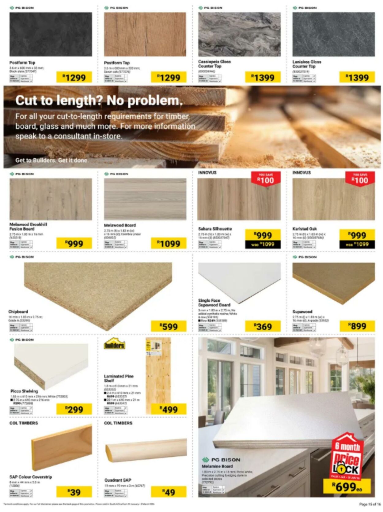 Special Builders Warehouse 13.01.2026 - 01.03.2026