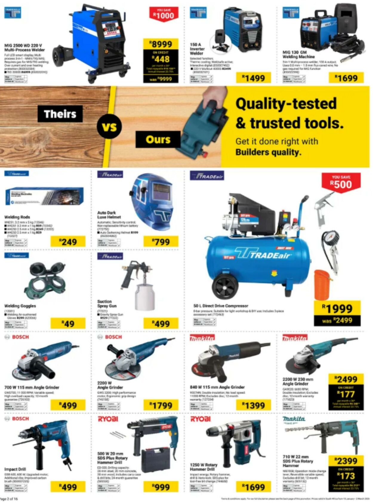 Special Builders Warehouse 13.01.2026 - 01.03.2026