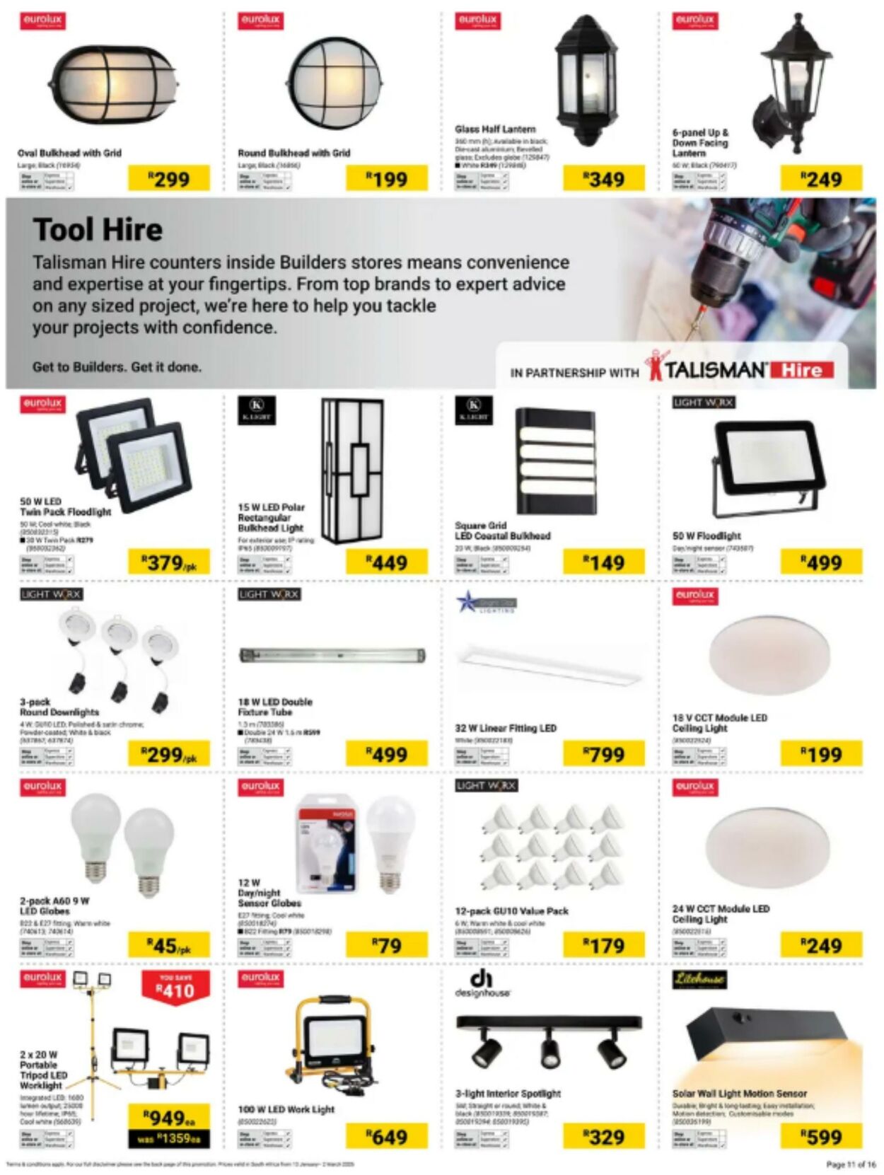 Special Builders Warehouse 13.01.2026 - 01.03.2026