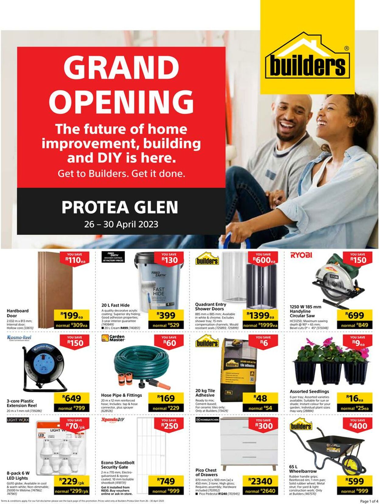Special Builders Warehouse 26.04.2023 - 30.04.2023
