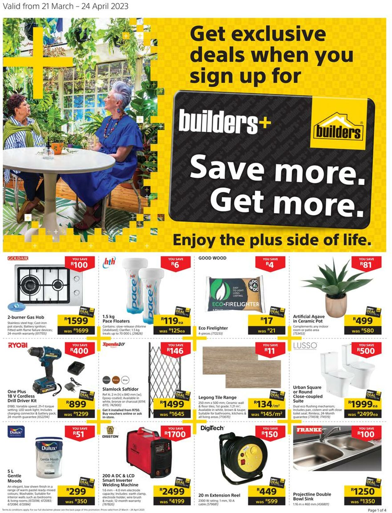 Special Builders Warehouse 21.03.2023 - 24.04.2023