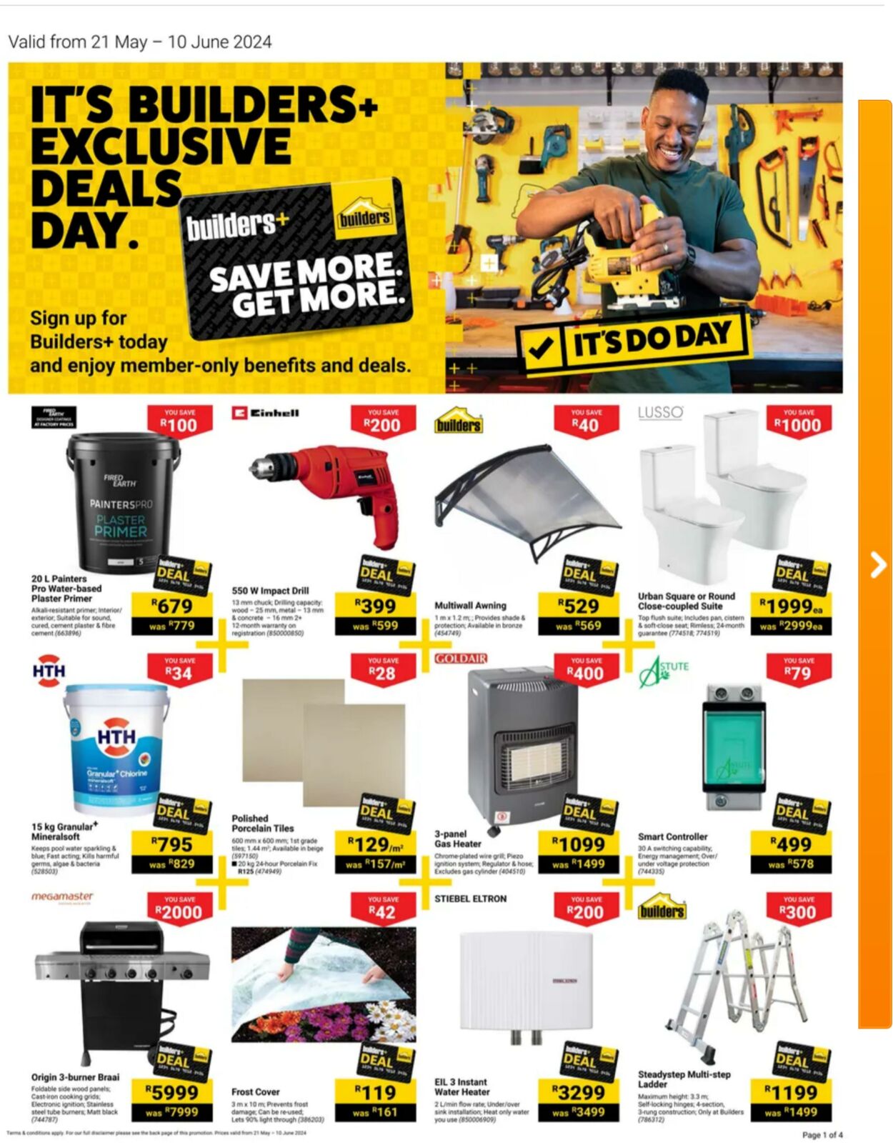 Special Builders Warehouse 04.06.2024 - 10.06.2024