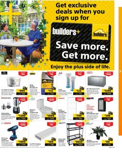 Special Builders Warehouse 27.09.2022 - 17.10.2022