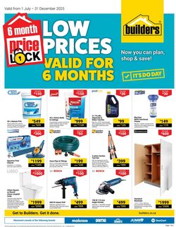 Special Builders Warehouse 01.07.2025 - 31.12.2025
