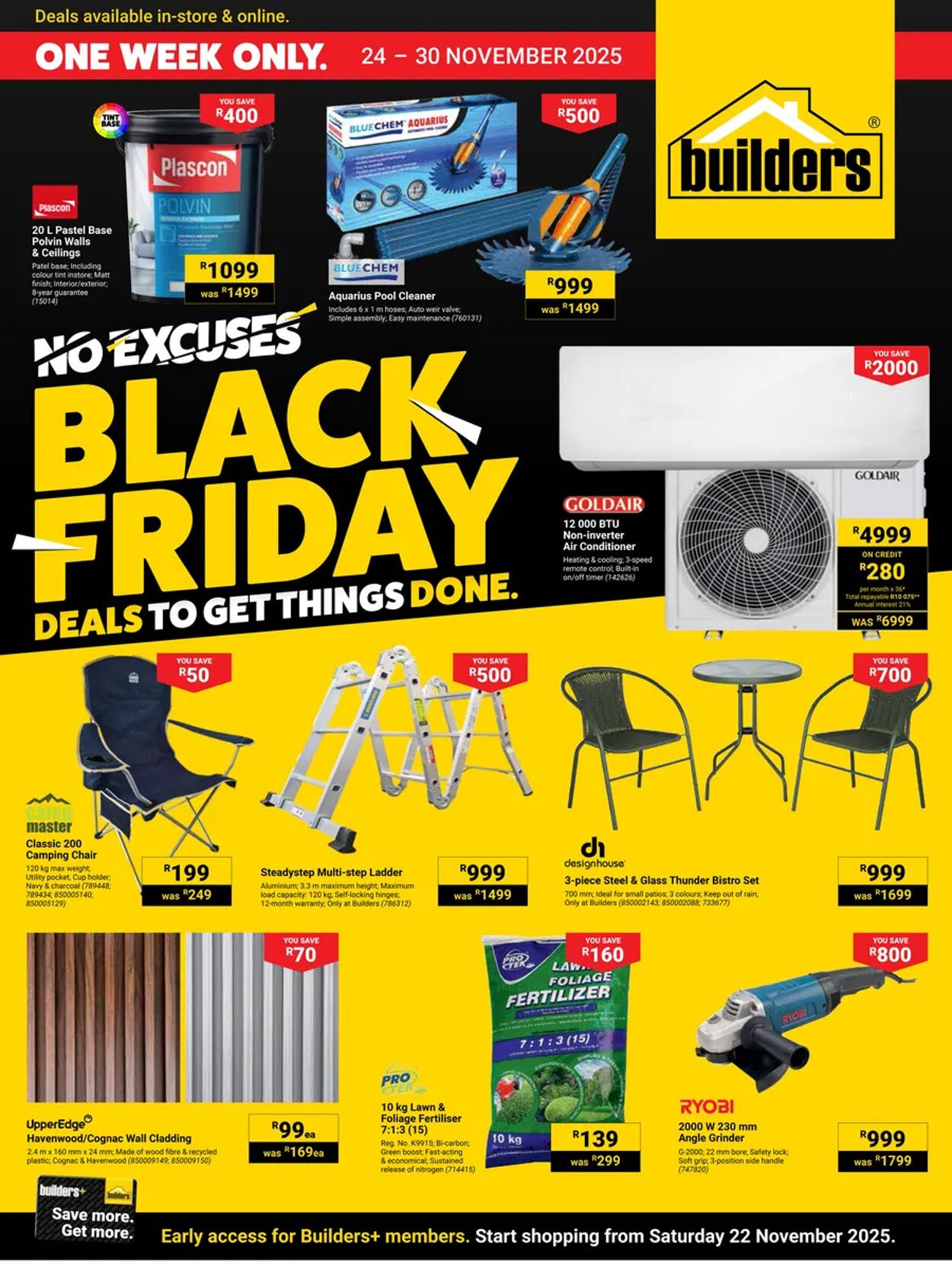 Special Builders Warehouse 24.11.2025 - 30.11.2025