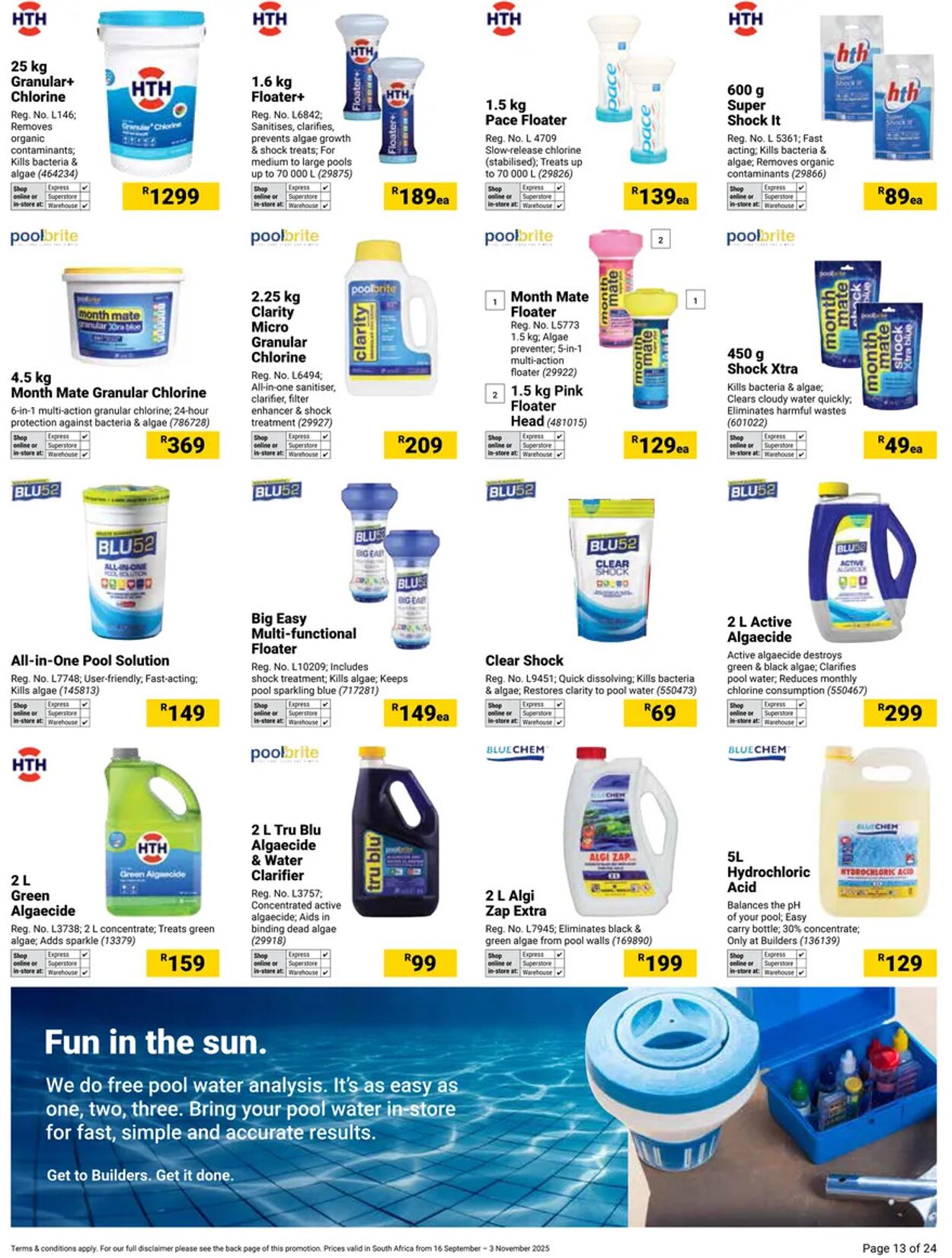 Special Builders Warehouse 16.09.2025 - 03.10.2025