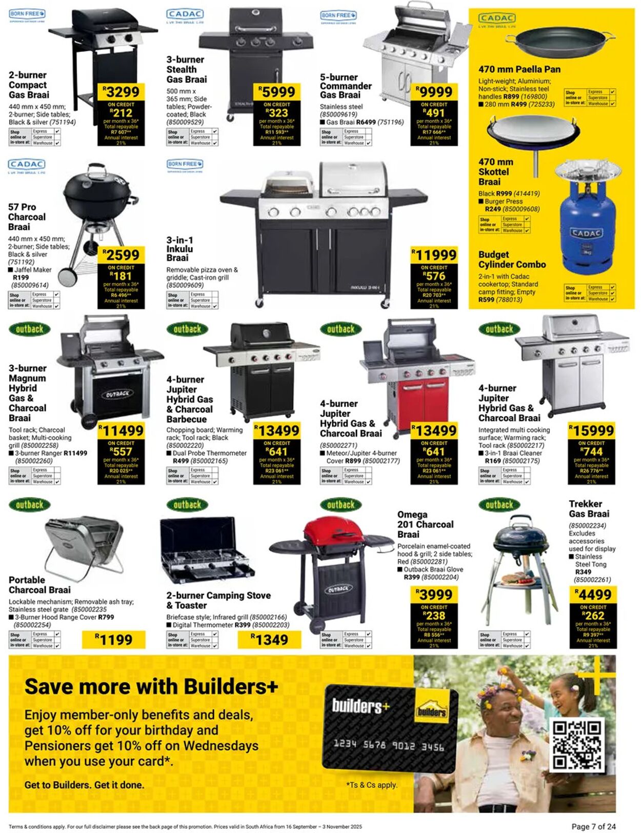 Special Builders Warehouse 16.09.2025 - 03.10.2025