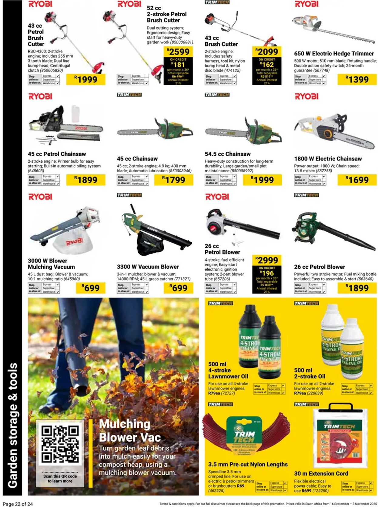 Special Builders Warehouse 16.09.2025 - 03.10.2025