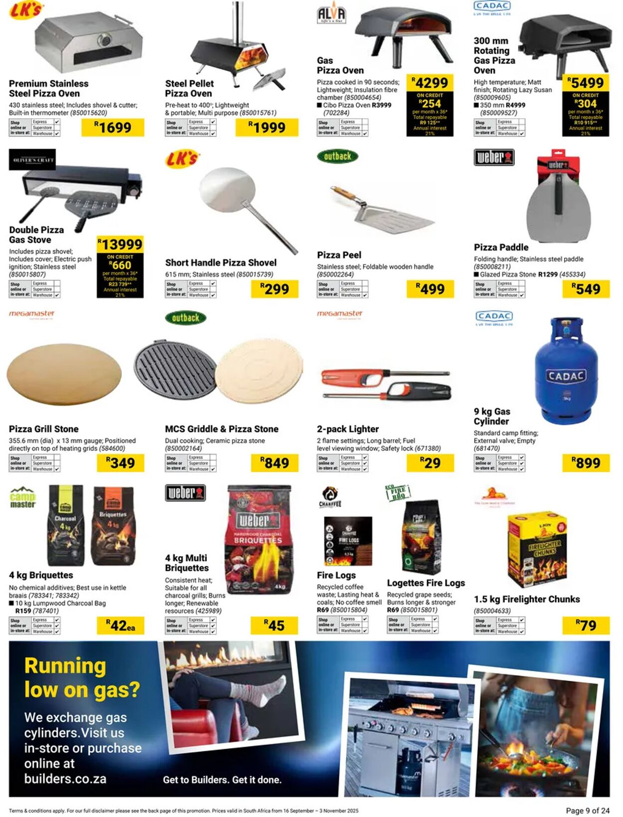 Special Builders Warehouse 16.09.2025 - 03.10.2025
