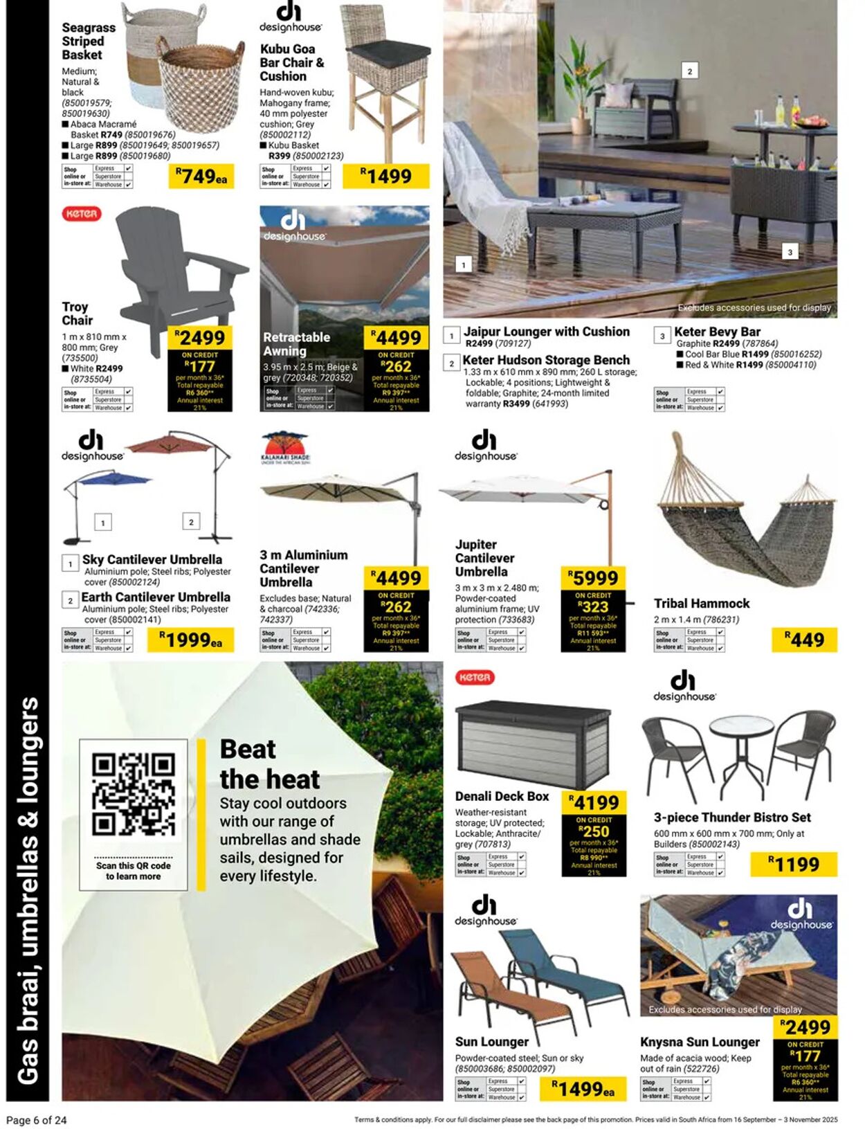 Special Builders Warehouse 16.09.2025 - 03.10.2025