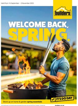 Special Builders Warehouse 16.09.2025 - 03.10.2025