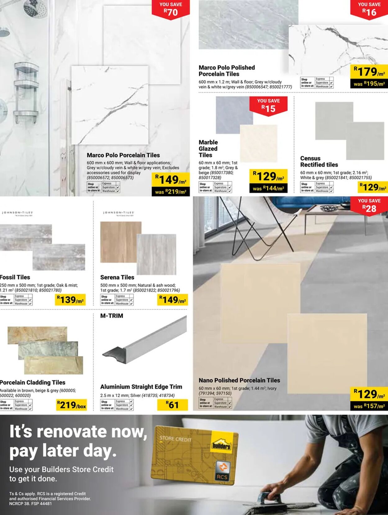 Special Builders Warehouse 03.03.2026 - 11.03.2026