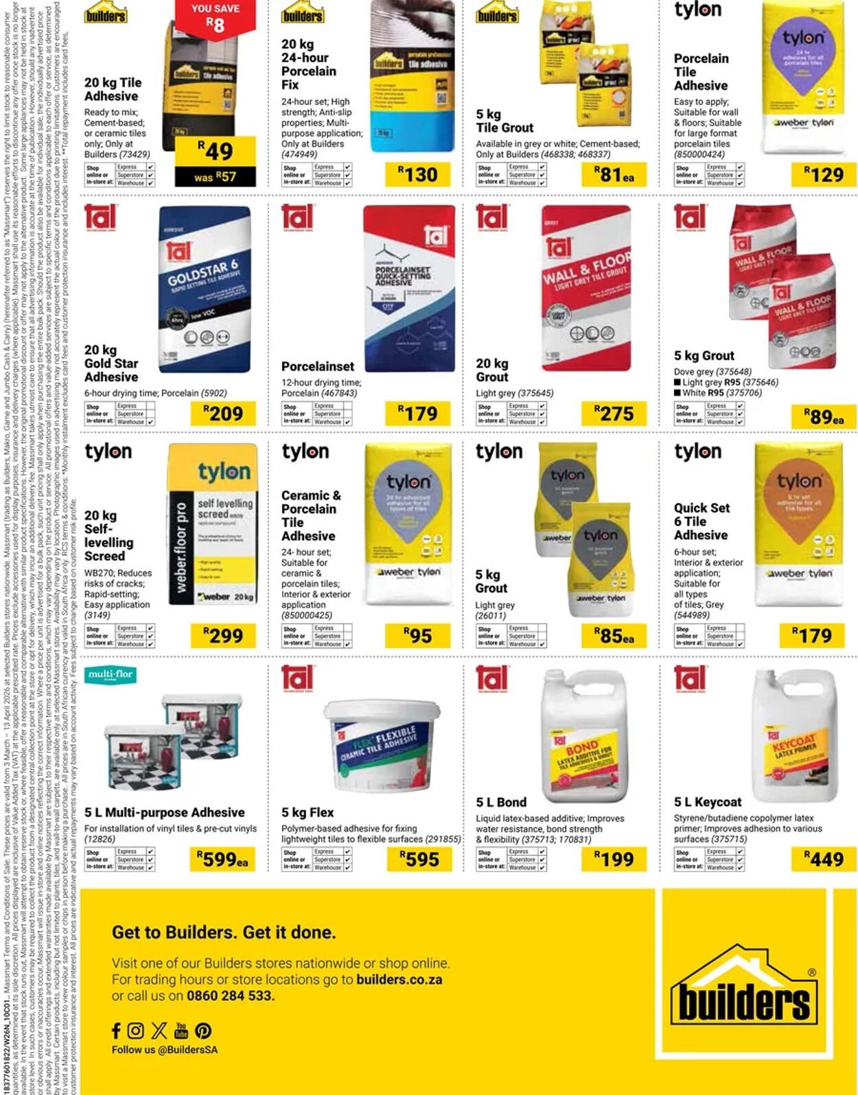 Special Builders Warehouse 03.03.2026 - 11.03.2026