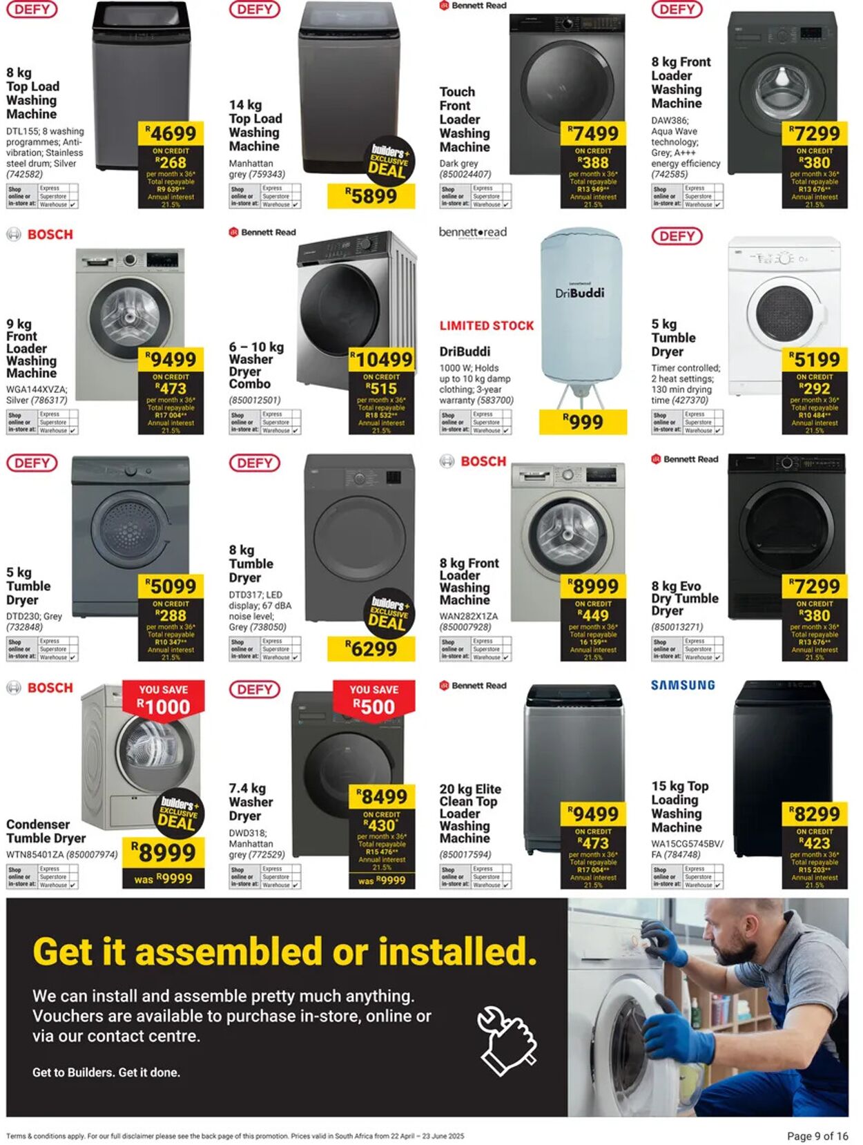 Special Builders Warehouse 22.04.2025 - 23.06.2025