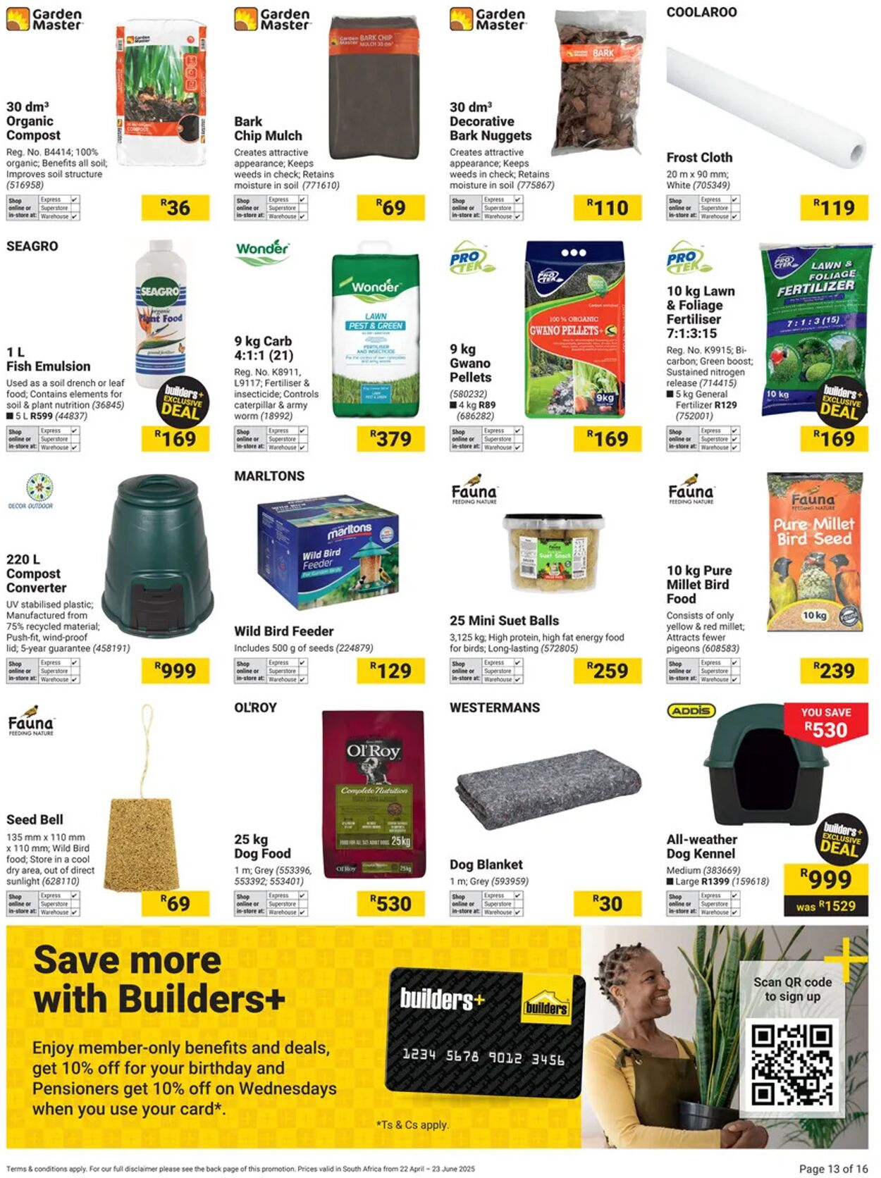 Special Builders Warehouse 22.04.2025 - 23.06.2025
