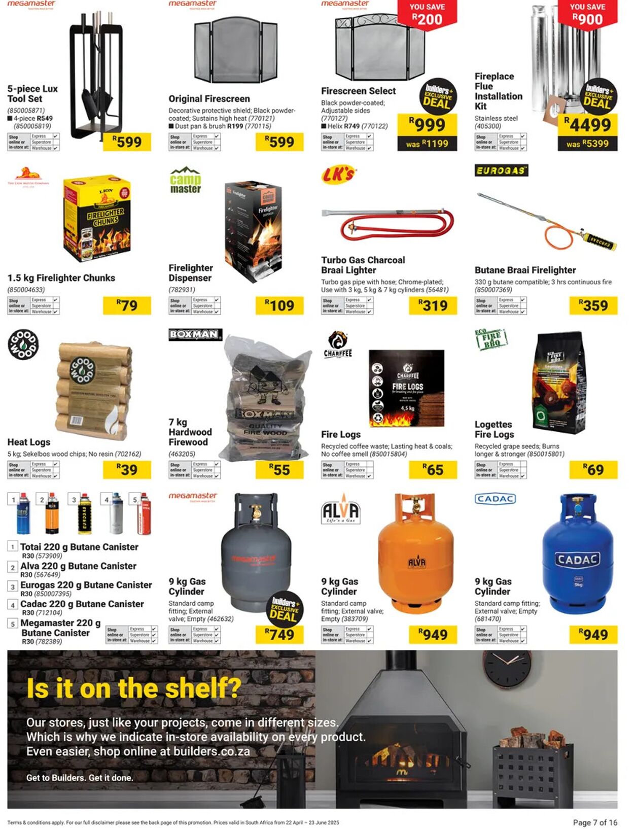 Special Builders Warehouse 22.04.2025 - 23.06.2025