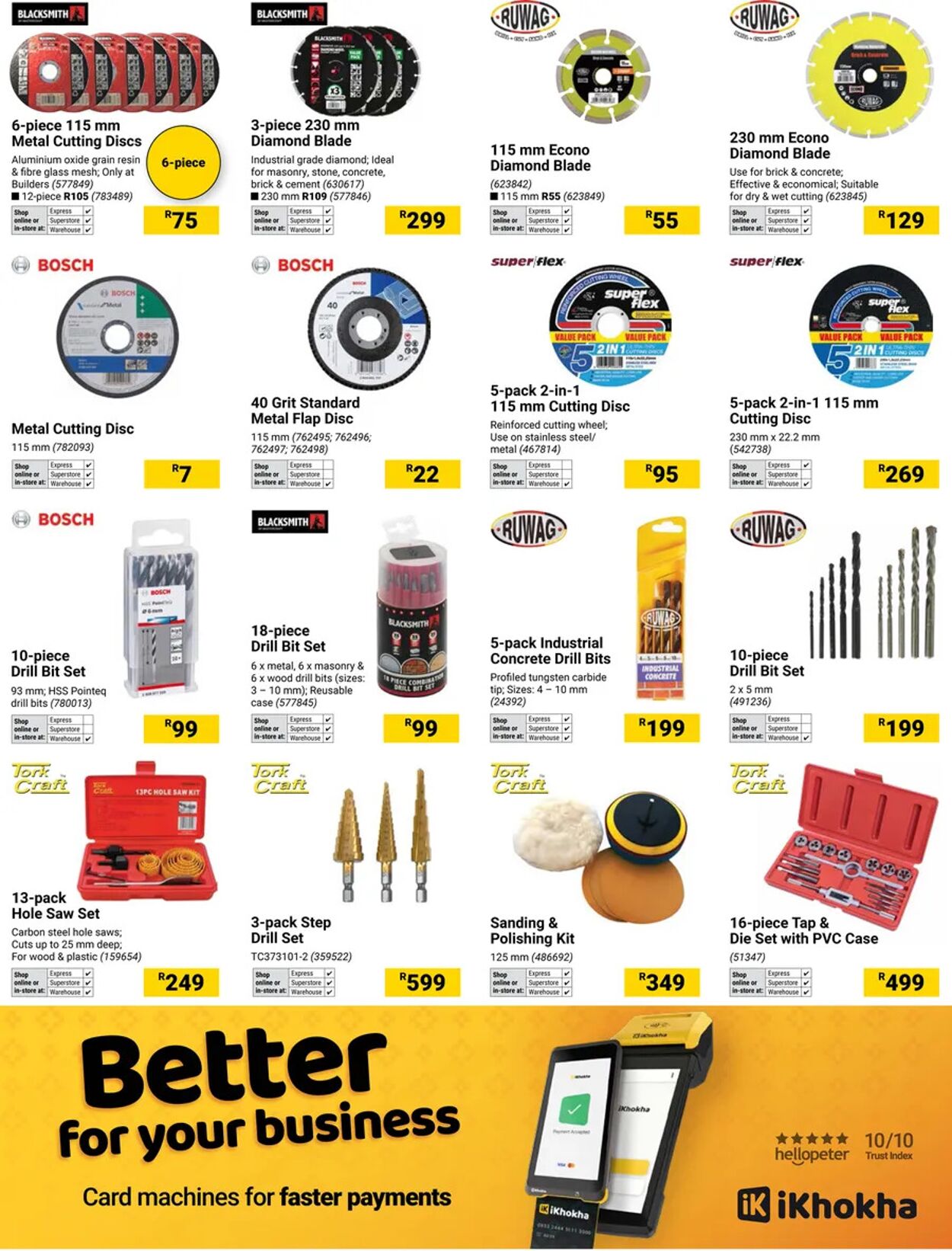 Special Builders Warehouse 14.10.2025 - 13.01.2026