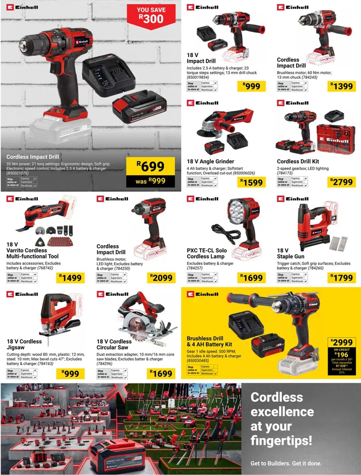 Special Builders Warehouse 14.10.2025 - 13.01.2026