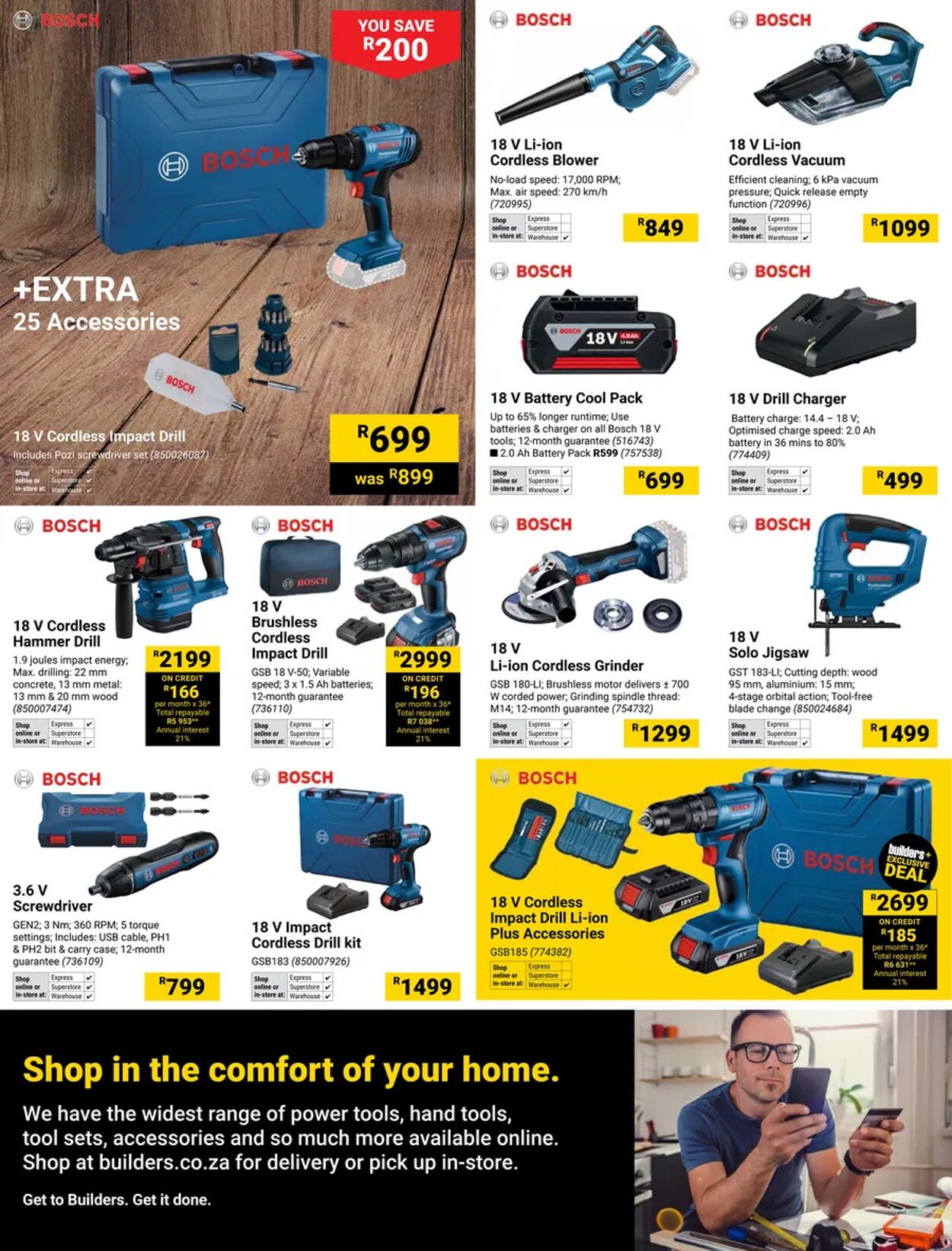 Special Builders Warehouse 14.10.2025 - 13.01.2026