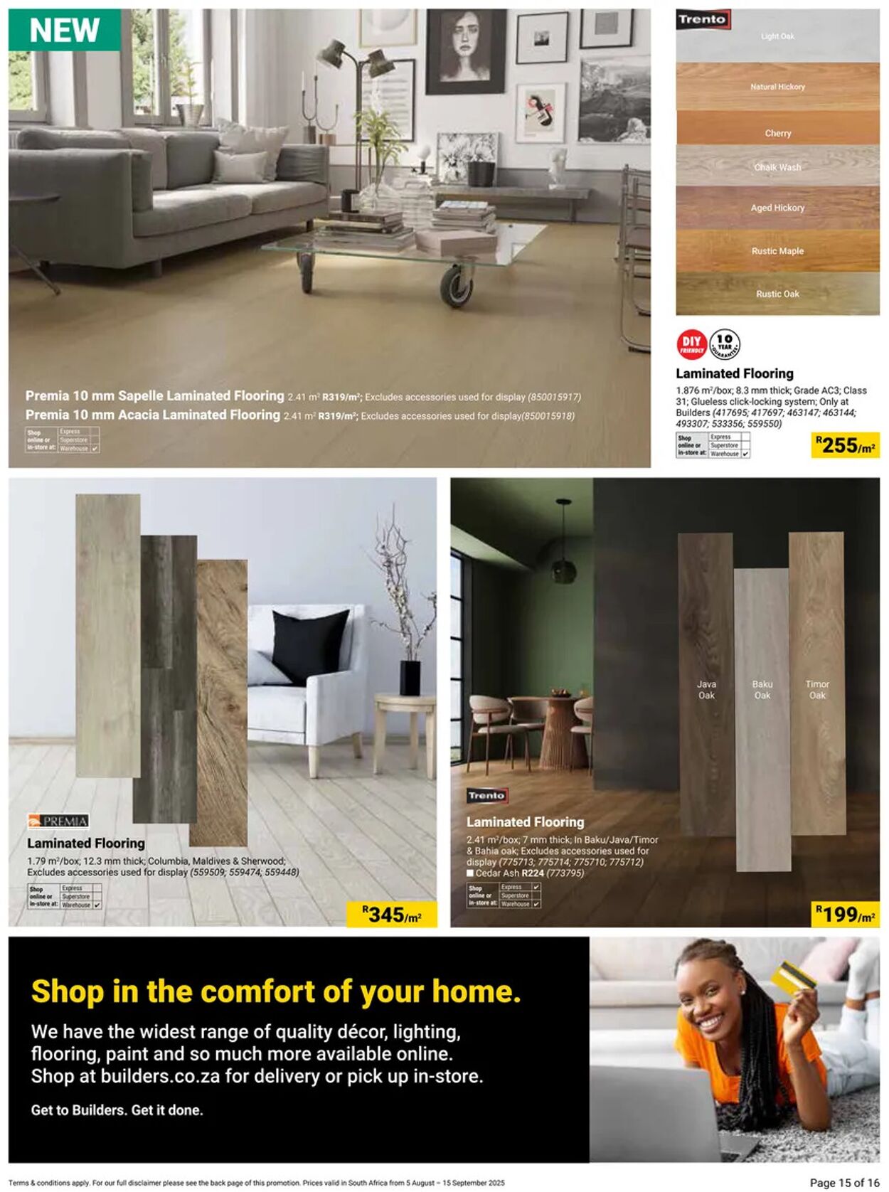 Special Builders Warehouse 05.08.2025 - 15.09.2025