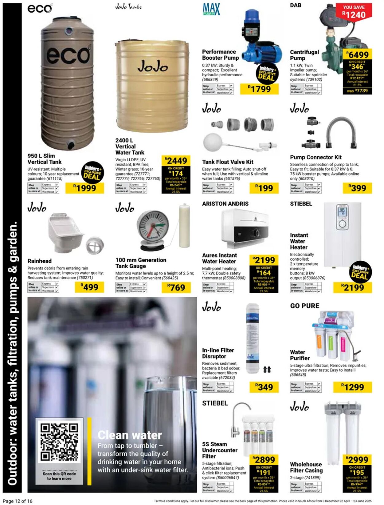 Special Builders Warehouse 22.04.2025 - 23.06.2025