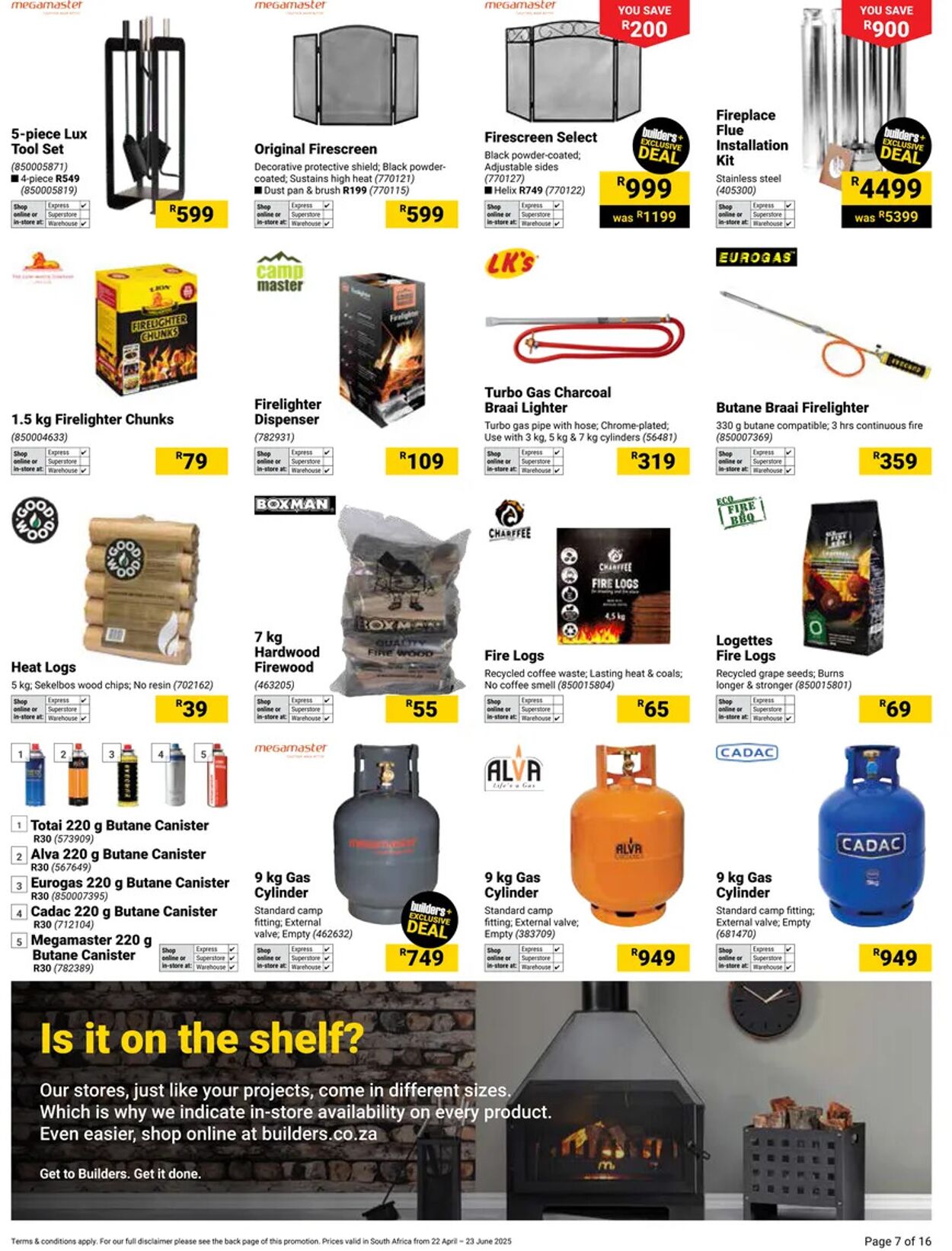 Special Builders Warehouse 22.04.2025 - 23.06.2025