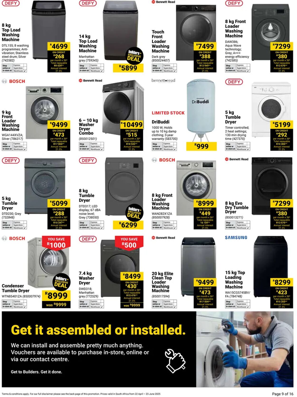 Special Builders Warehouse 22.04.2025 - 23.06.2025