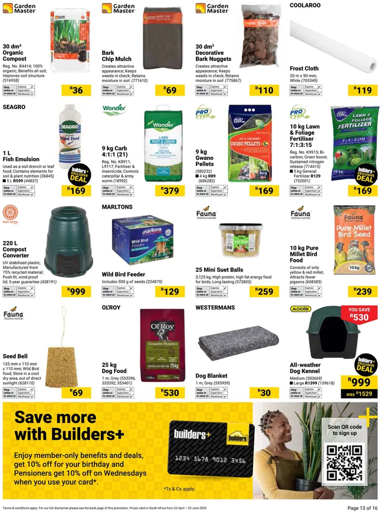 Special Builders Warehouse 22.04.2025 - 23.06.2025