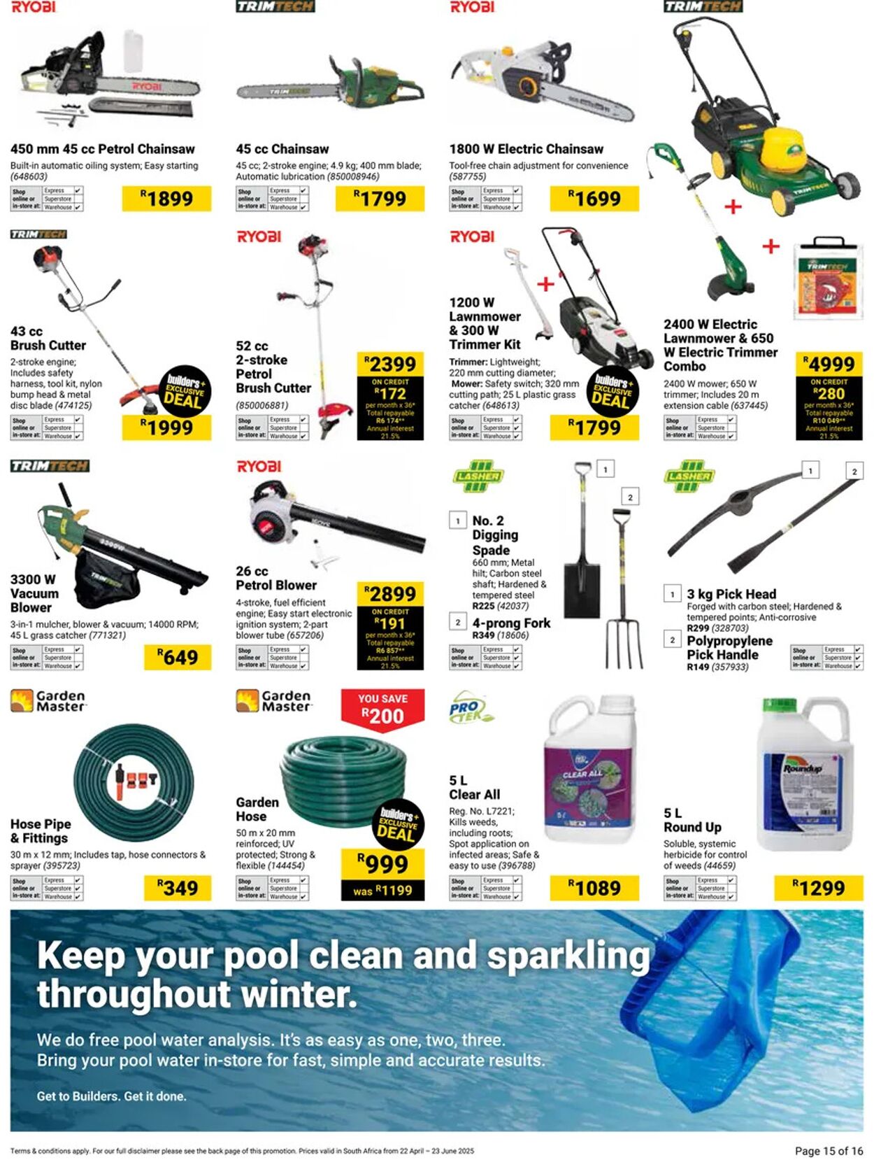 Special Builders Warehouse 22.04.2025 - 23.06.2025