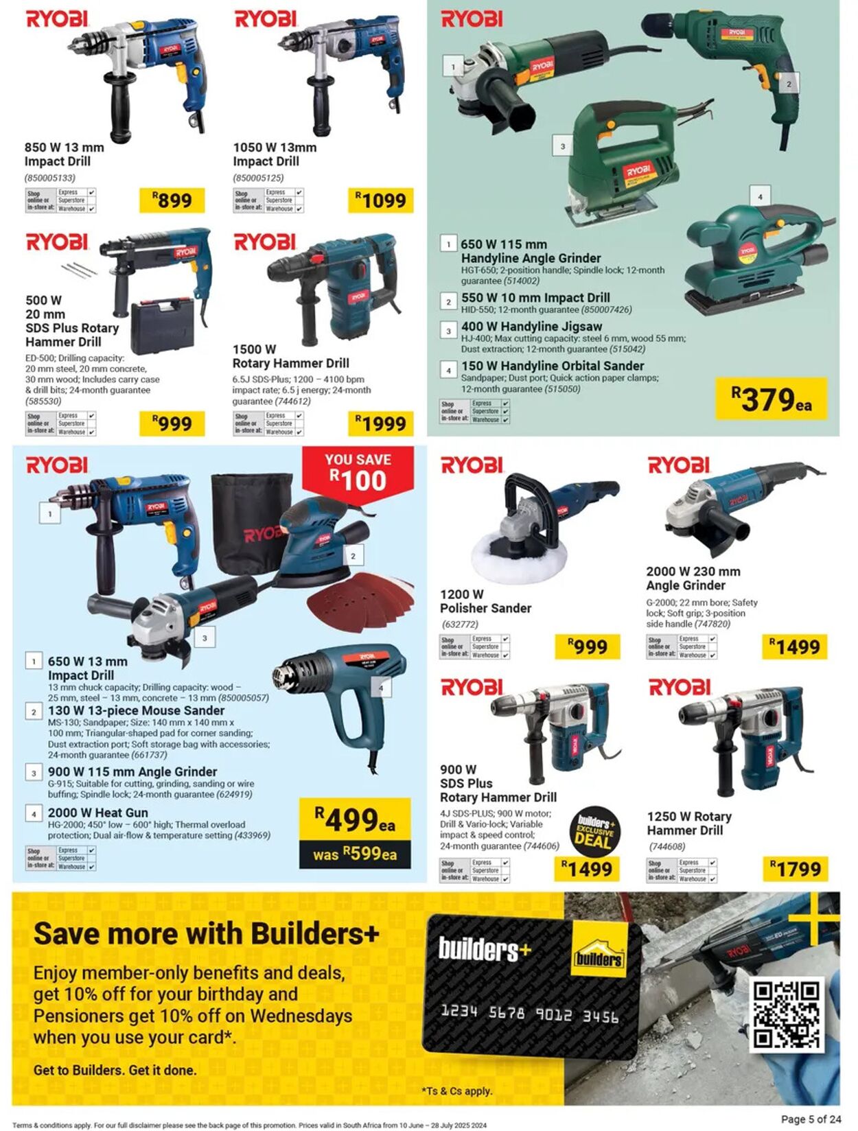 Special Builders Warehouse 10.06.2025 - 28.07.2025