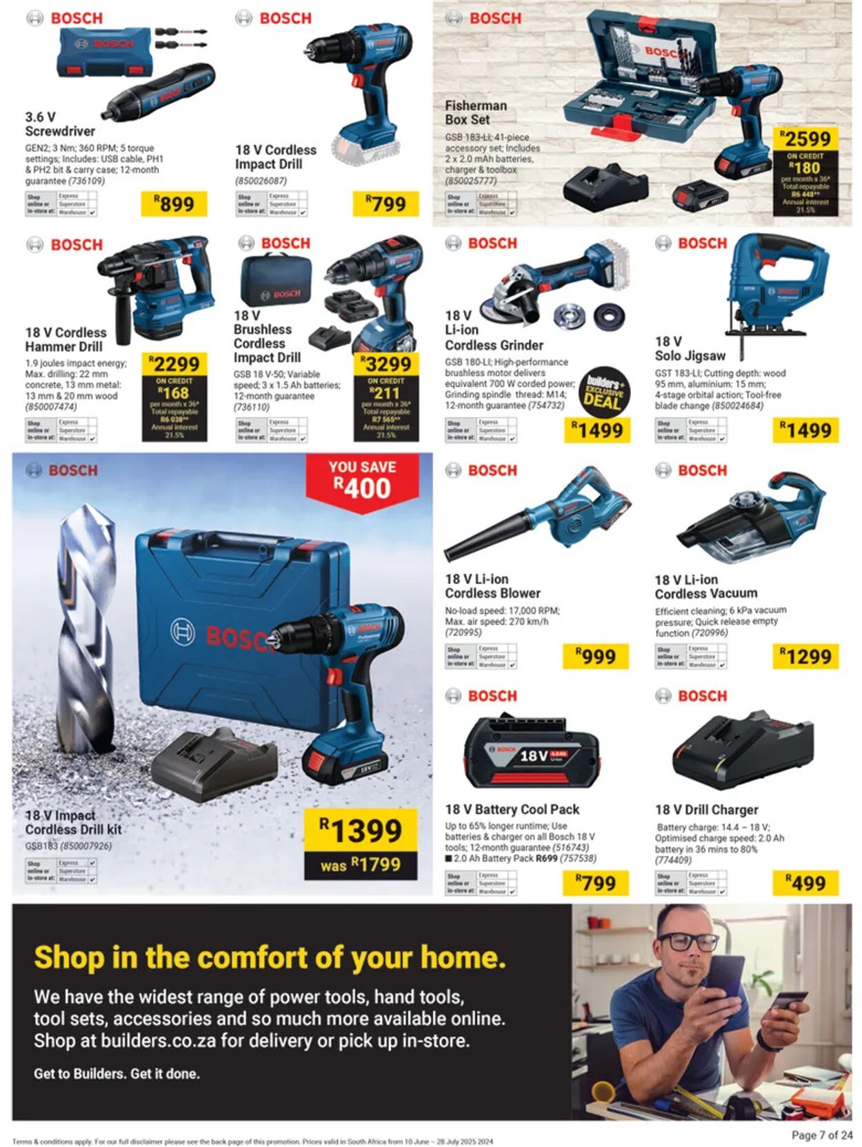 Special Builders Warehouse 10.06.2025 - 28.07.2025