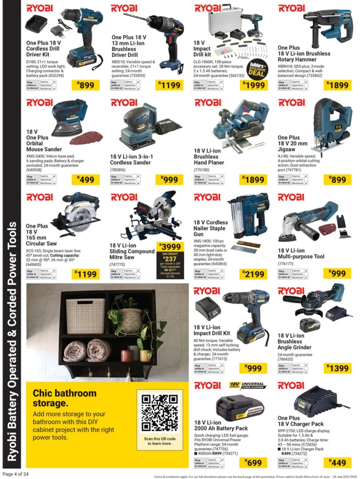 Special Builders Warehouse 10.06.2025 - 28.07.2025
