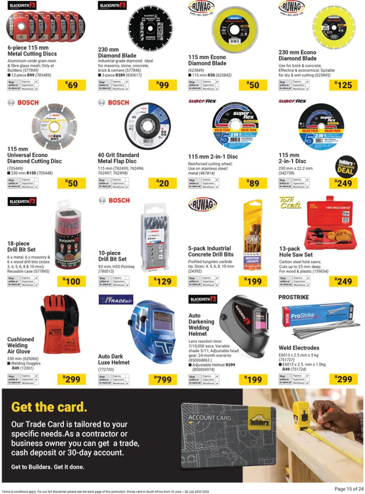Special Builders Warehouse 10.06.2025 - 28.07.2025