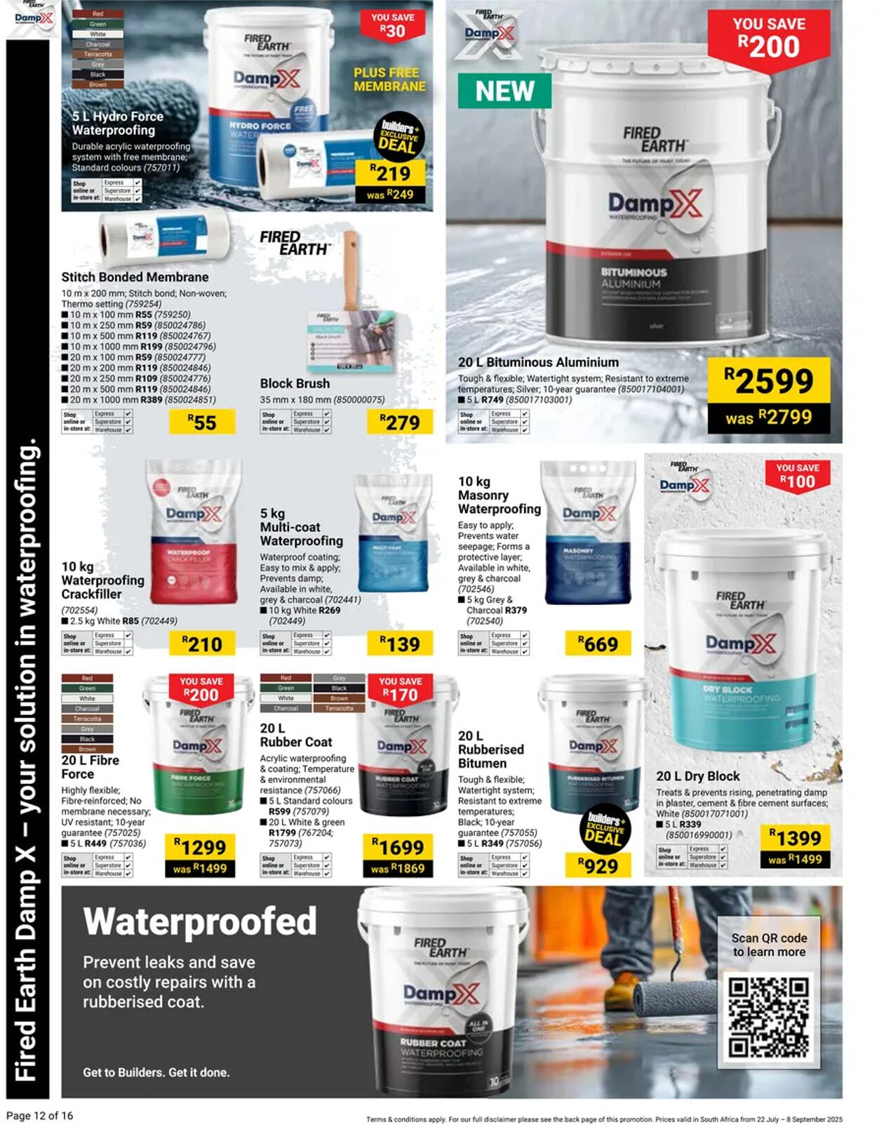 Special Builders Warehouse 22.07.2025 - 08.09.2025