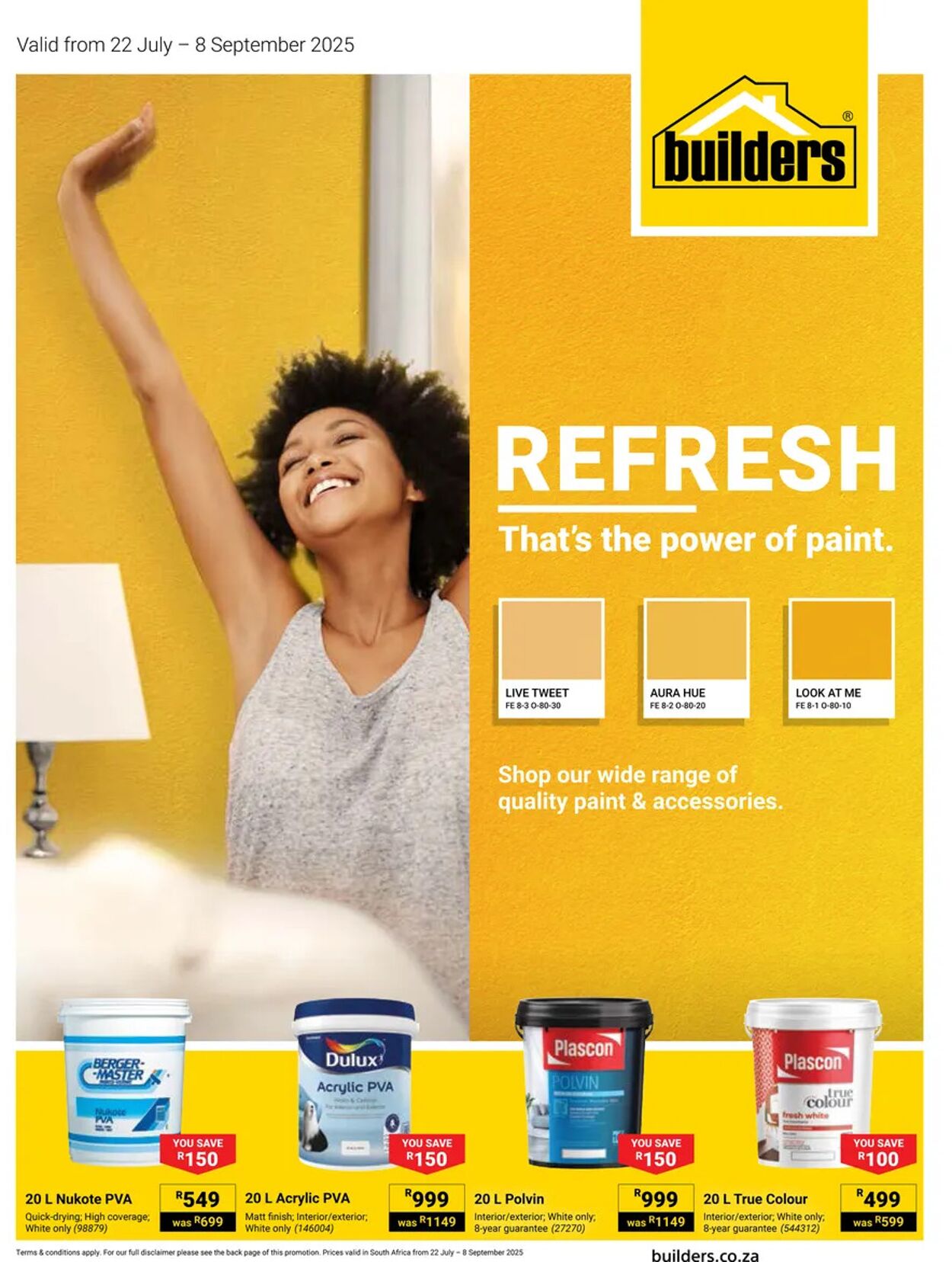 Special Builders Warehouse 22.07.2025 - 08.09.2025