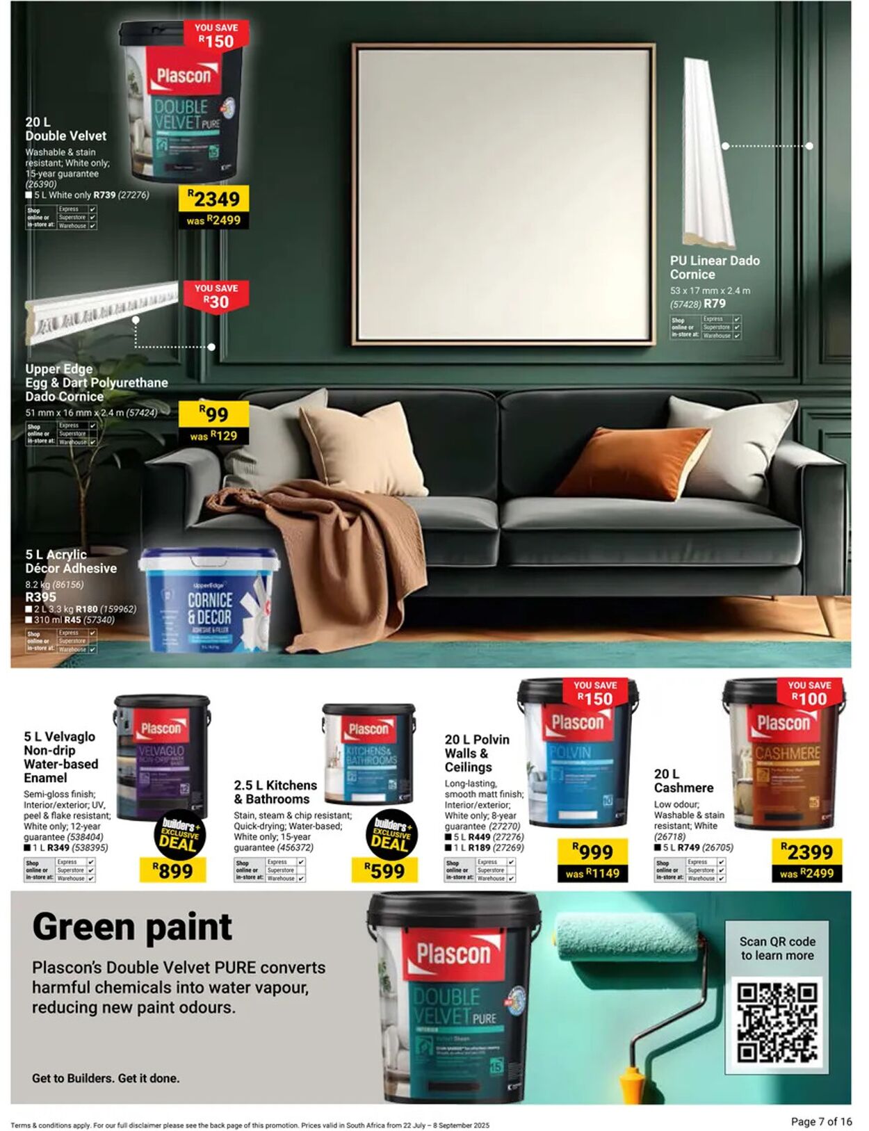 Special Builders Warehouse 22.07.2025 - 08.09.2025