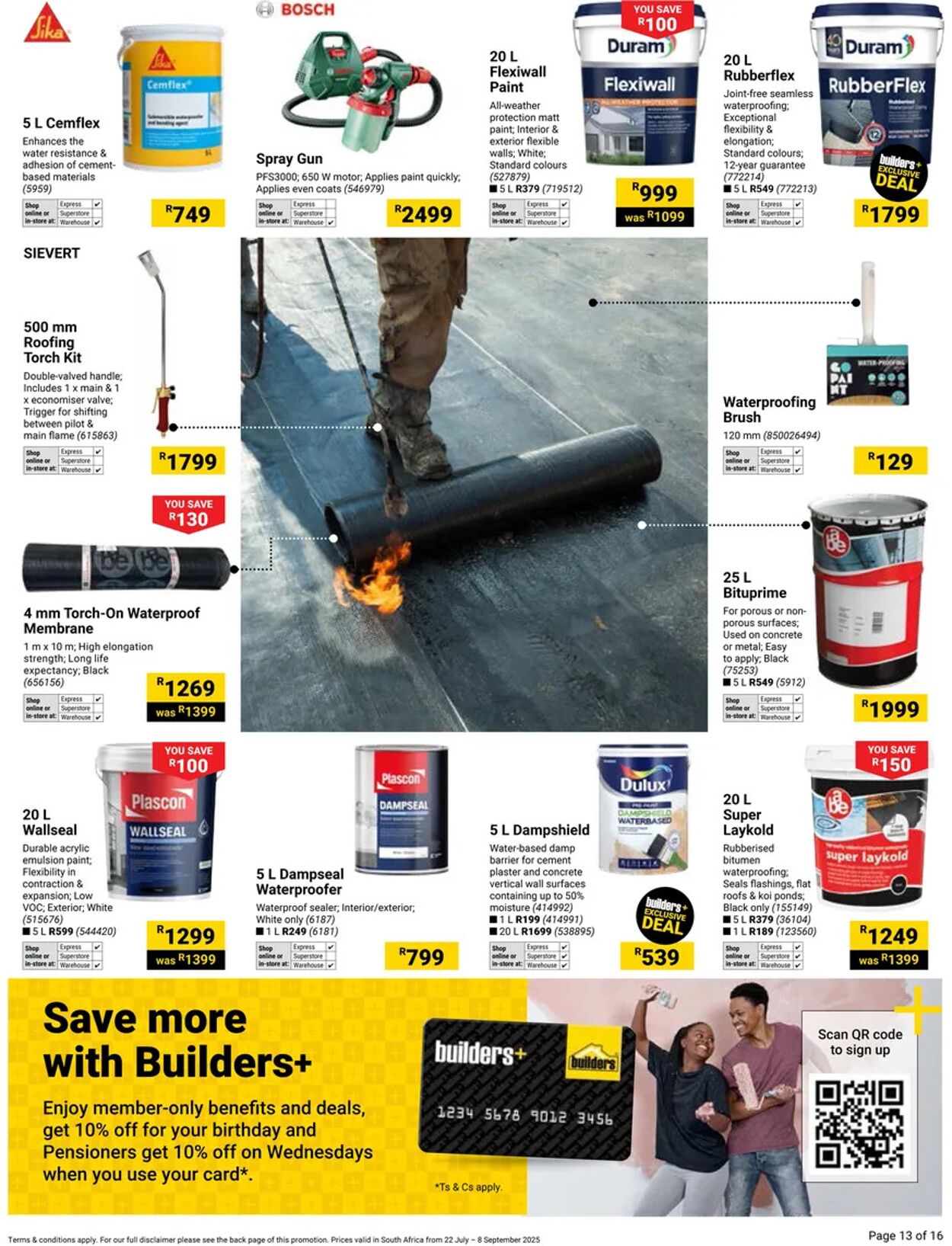 Special Builders Warehouse 22.07.2025 - 08.09.2025