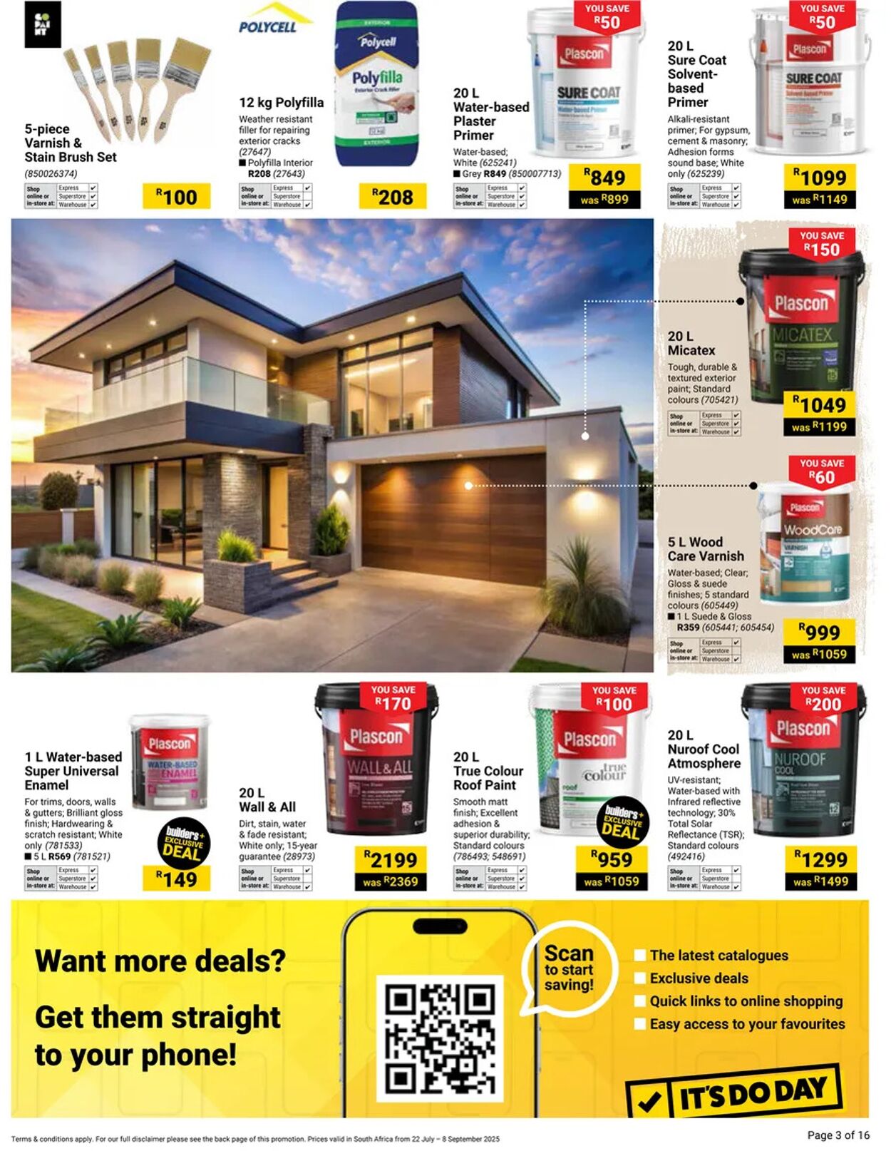 Special Builders Warehouse 22.07.2025 - 08.09.2025