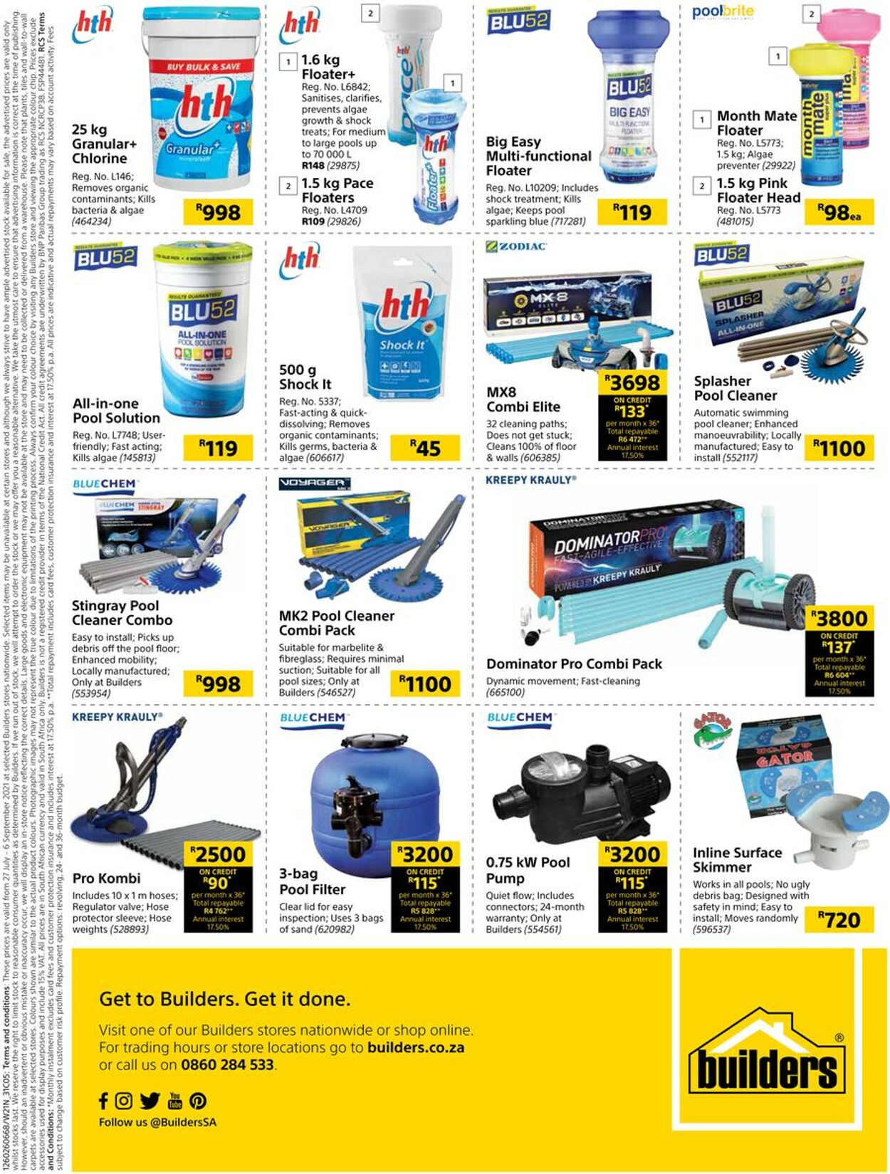 Special Builders Warehouse 27.07.2021 - 06.12.2021