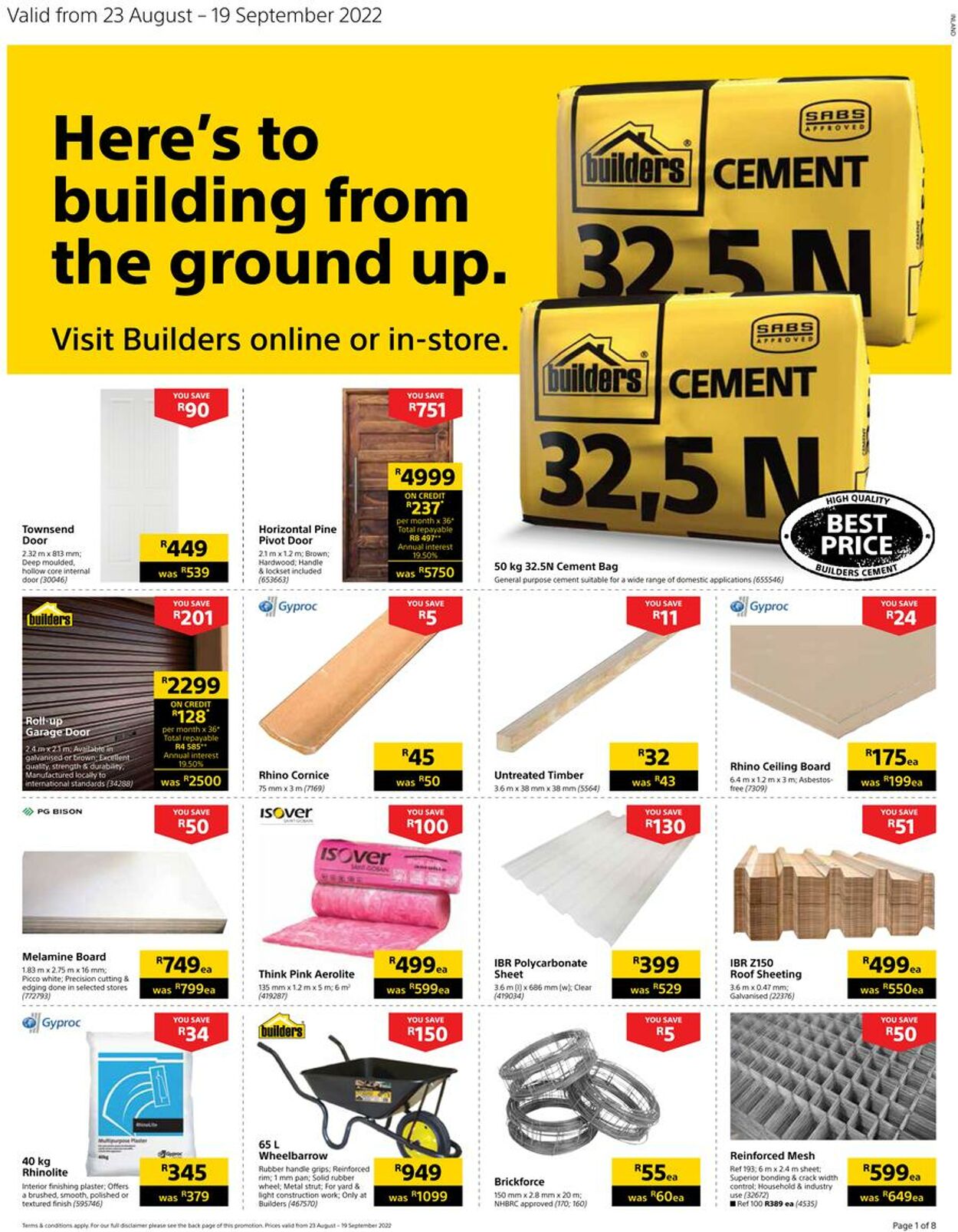 Special Builders Warehouse 23.08.2022-19.09.2022