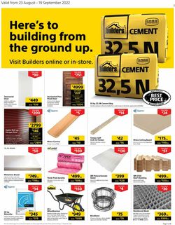 Special Builders Warehouse 22.08.2022-18.12.2022