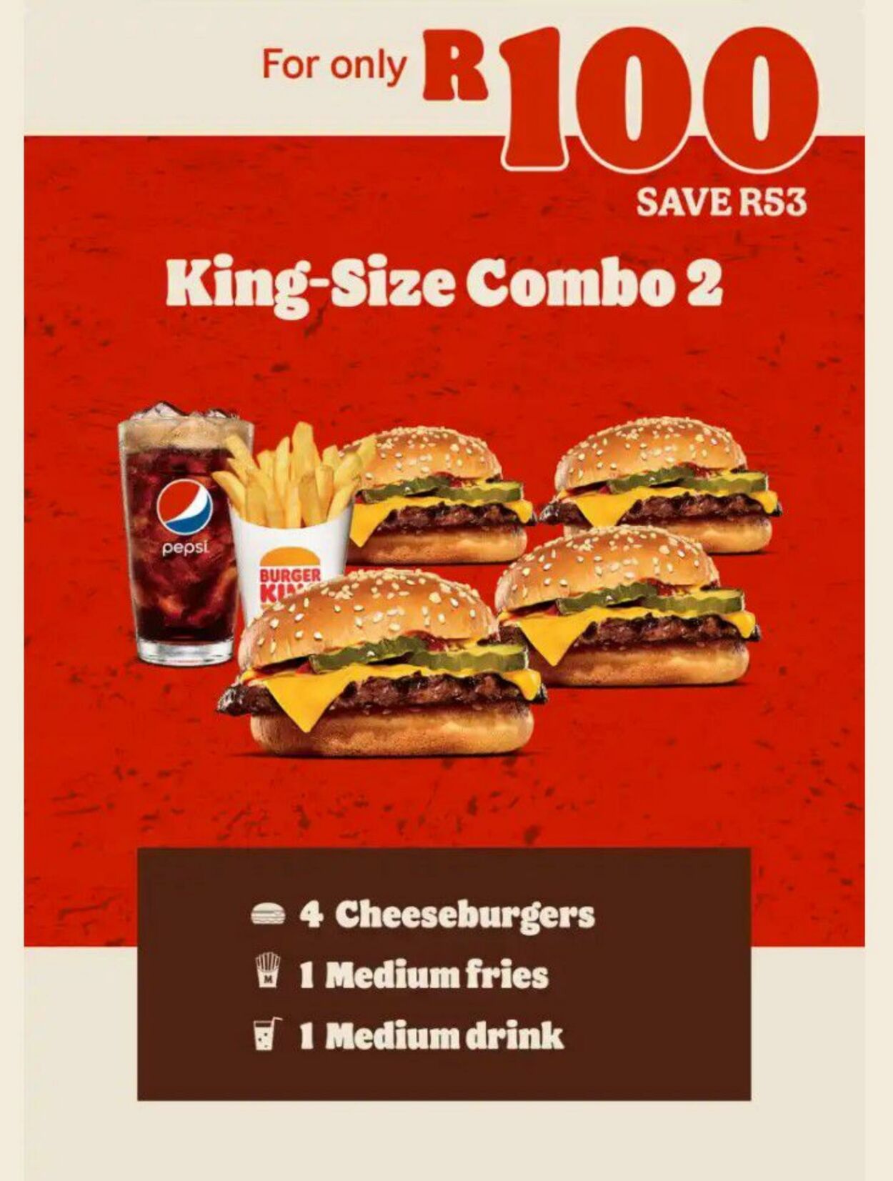 Special Burger King 22.03.2023 - 05.04.2023