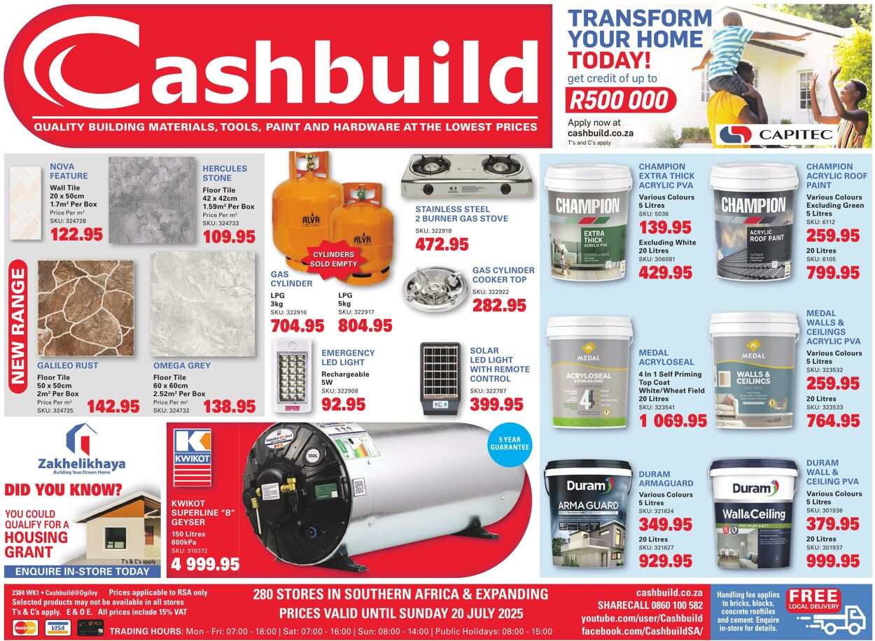 Special Cashbuild 03.07.2025 - 20.07.2025