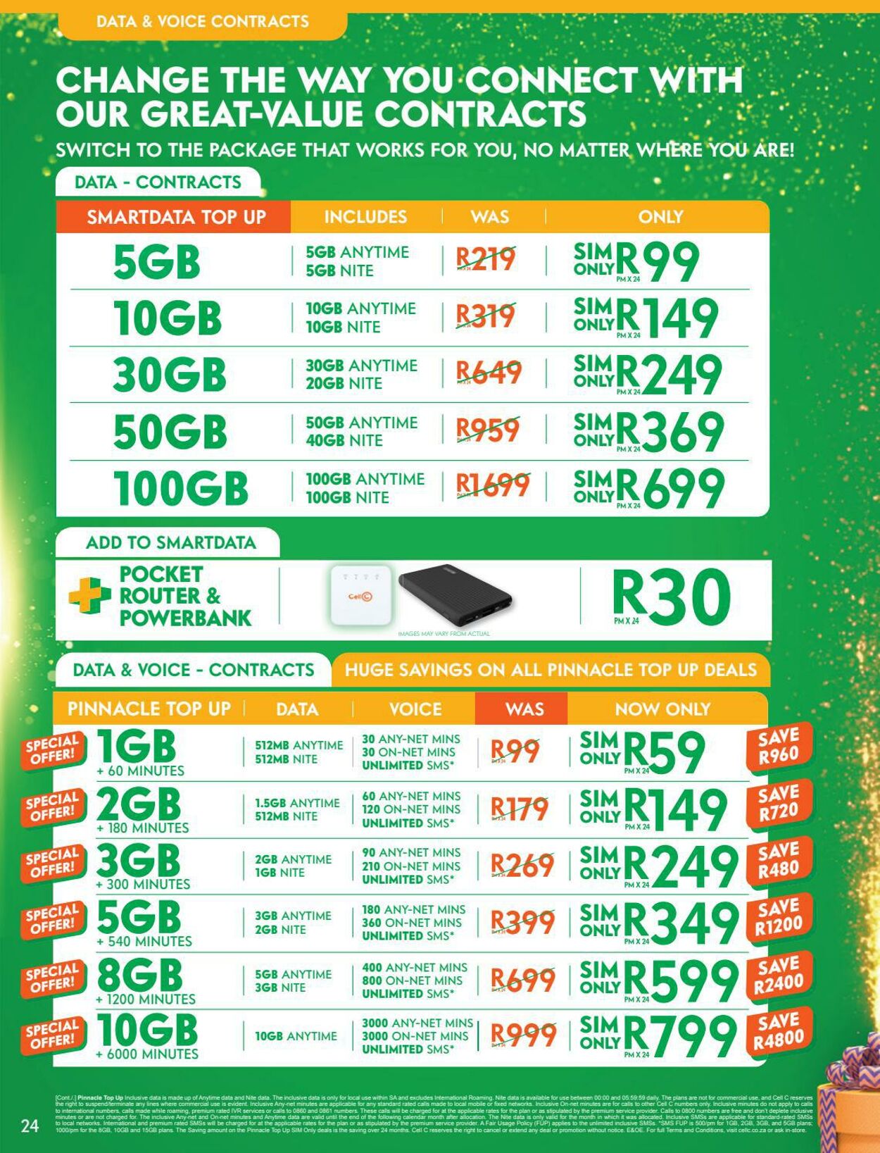 Special Cell-C 01.12.2021 - 31.01.2022