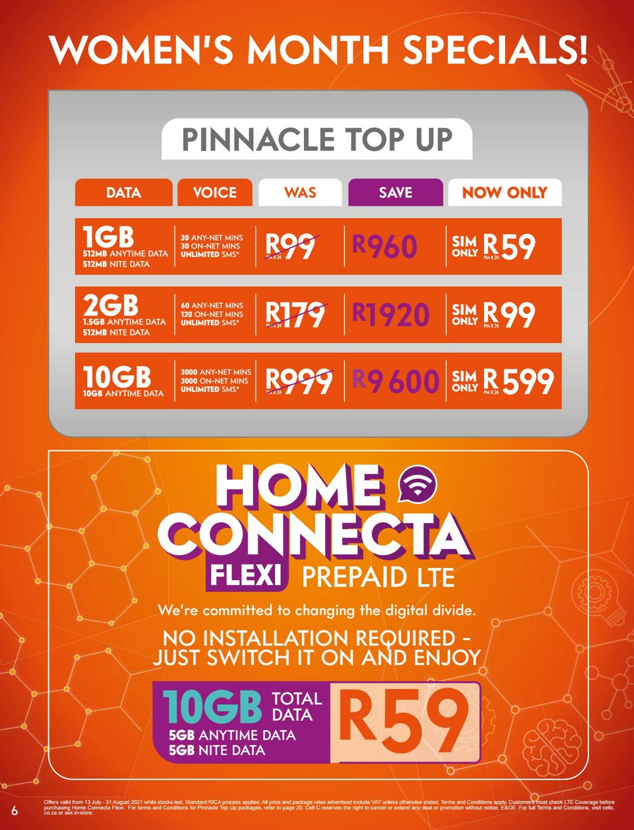 Special Cell-C 12.07.2021 - 31.08.2021